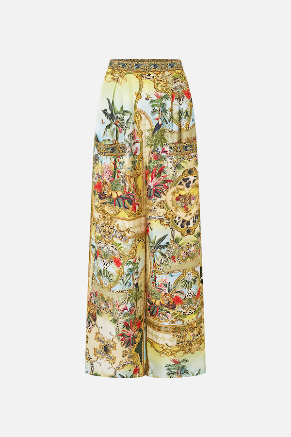 WIDE LEG TROUSER WITH FRONT POCKETS