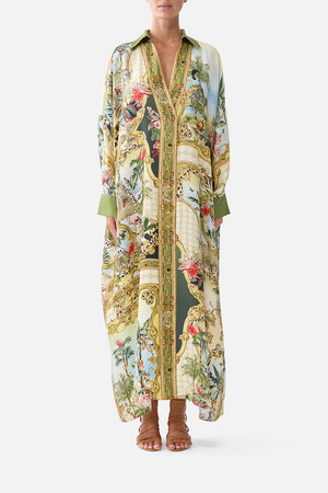 WING COLLAR KAFTAN
