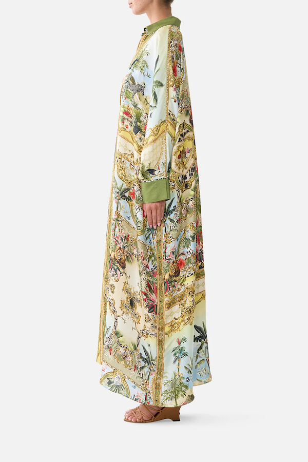 WING COLLAR KAFTAN