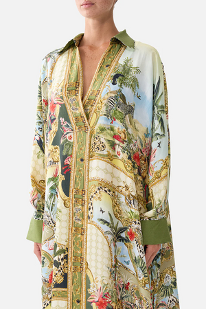 WING COLLAR KAFTAN