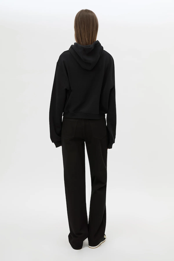 CARMONT GRAPHIC HOODIE - BLACK