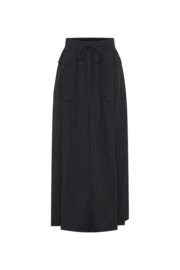 ZILLION MAXI NYLON SKIRT