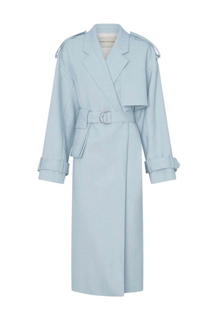 GEHRY WOOL TRENCH COAT