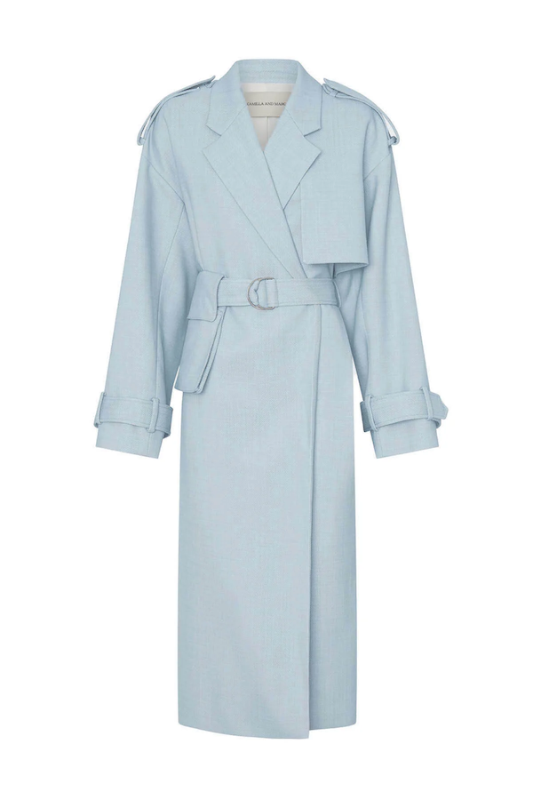 GEHRY WOOL TRENCH COAT