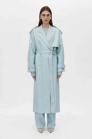 GEHRY WOOL TRENCH COAT