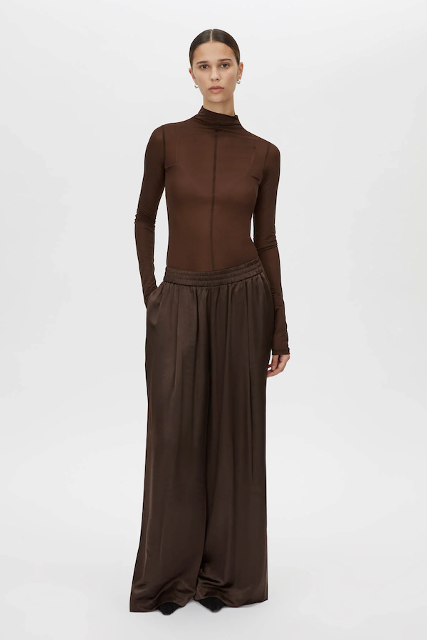 HARMONIA BRUSHED SATIN PANT