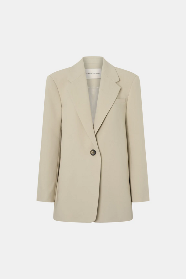MACKINLEY OVERSIZED BLAZER - PISTACHIO