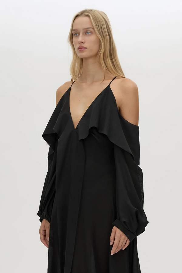 RENE MAXI DRESS - BLACK