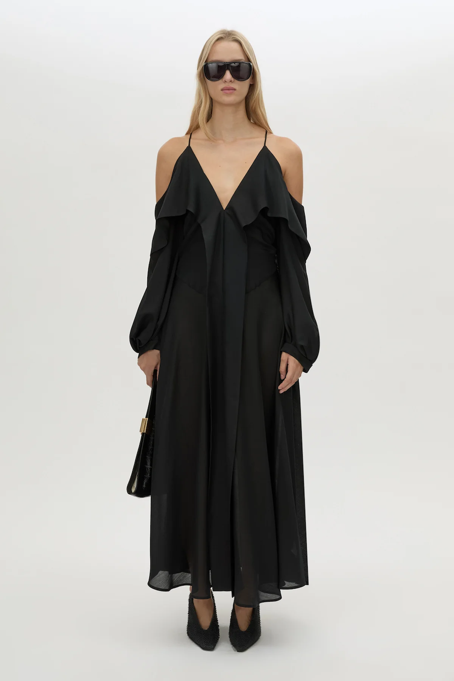 RENE MAXI DRESS - BLACK
