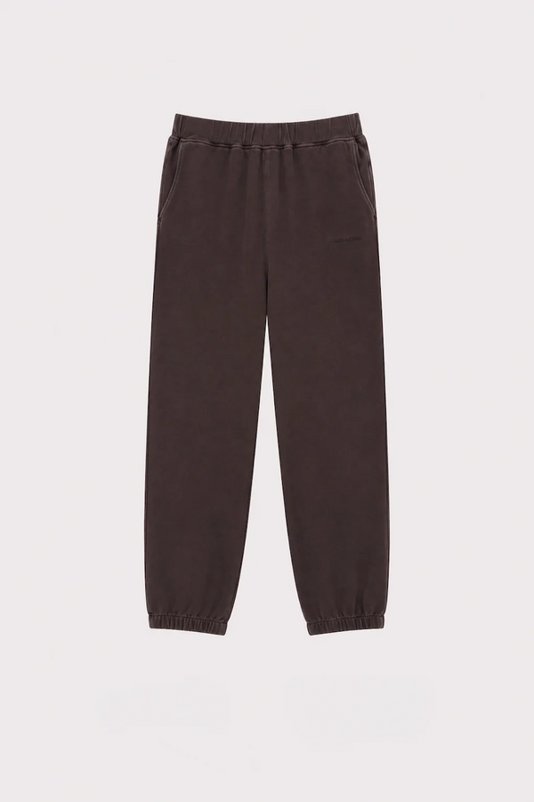 THOME EMB TRACK PANT - HICKORY