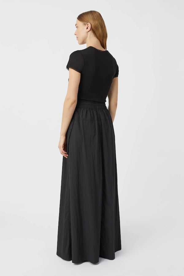 ZILLION MAXI NYLON SKIRT