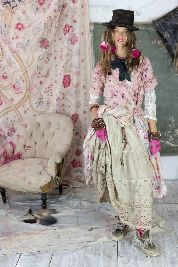 VINNEY PAINTERS DRESS 1004