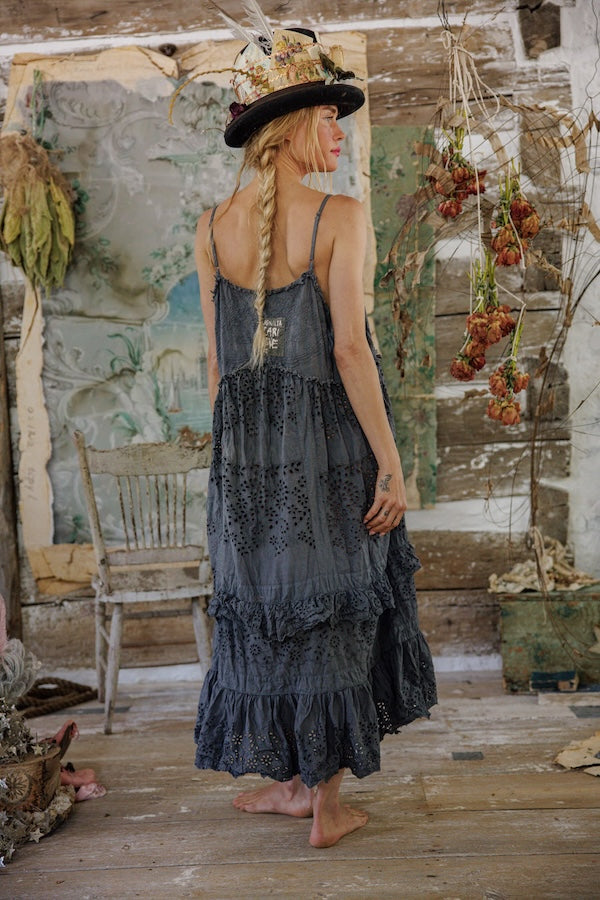 EYELET EMBROIDERED ESTI CAMI DRESS - DRESS 1282