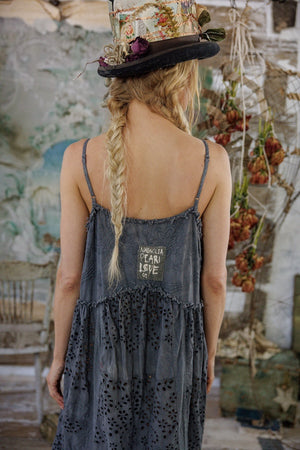 EYELET EMBROIDERED ESTI CAMI DRESS - DRESS 1282