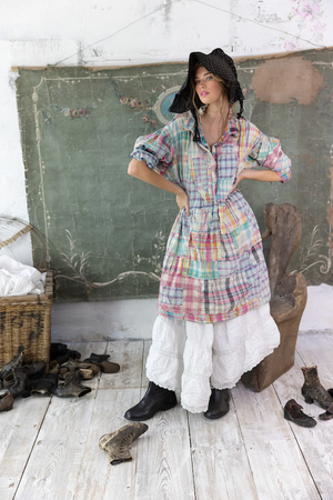 PATCHWORK TORA DRESS - DRESS 989