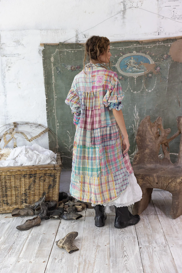 PATCHWORK TORA DRESS - DRESS 989
