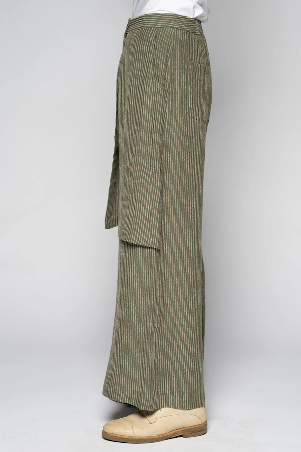 EMBER APRON PANTS - MOSS