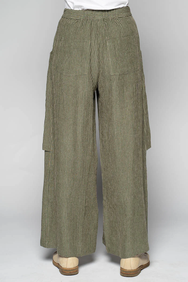 EMBER APRON PANTS - MOSS