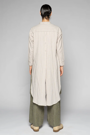 KOMICHI LONG SHIRT - NATURAL