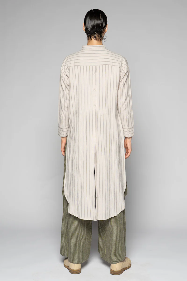 KOMICHI LONG SHIRT - NATURAL