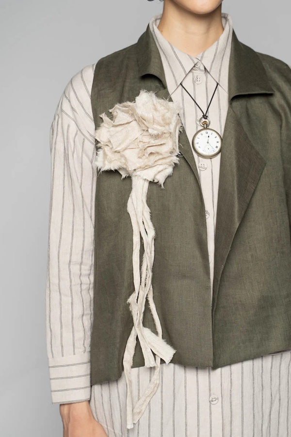 SANCHA BROOCH - NATURAL