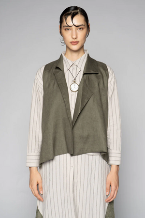 SANCHA VEST - SAGE