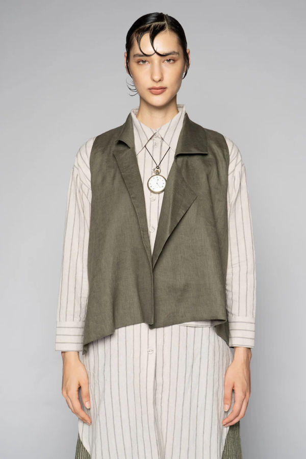 SANCHA VEST - SAGE