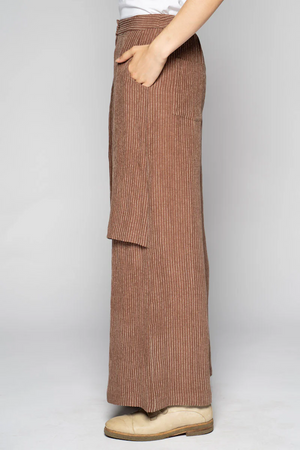 EMBER APRON PANTS - WALNUT