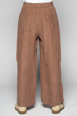 EMBER APRON PANTS - WALNUT