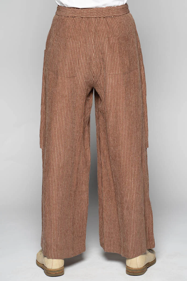 EMBER APRON PANTS - WALNUT