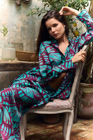 BOSS LS SHIRT - JADE BUTTERFLY