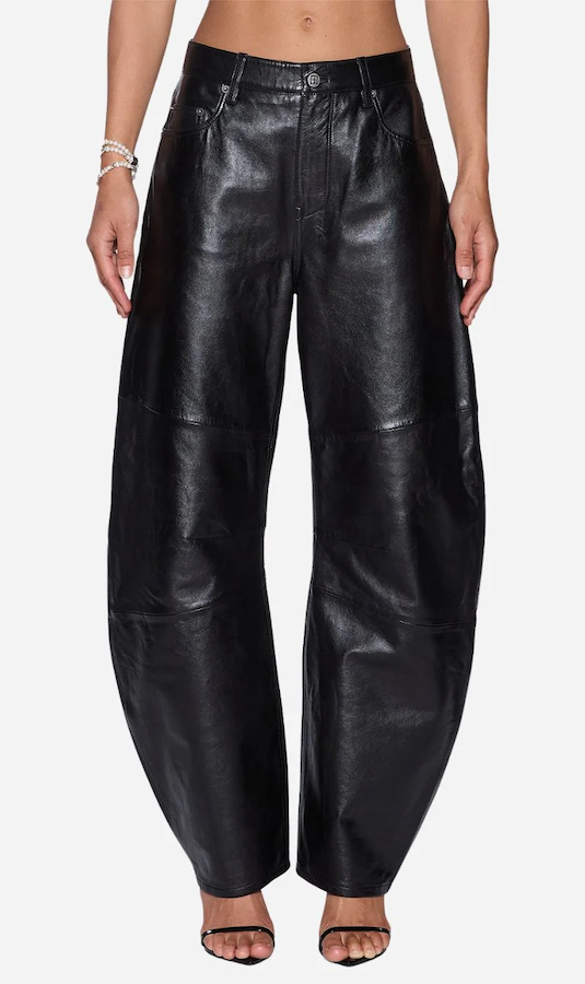 BARREL PANT BLACK