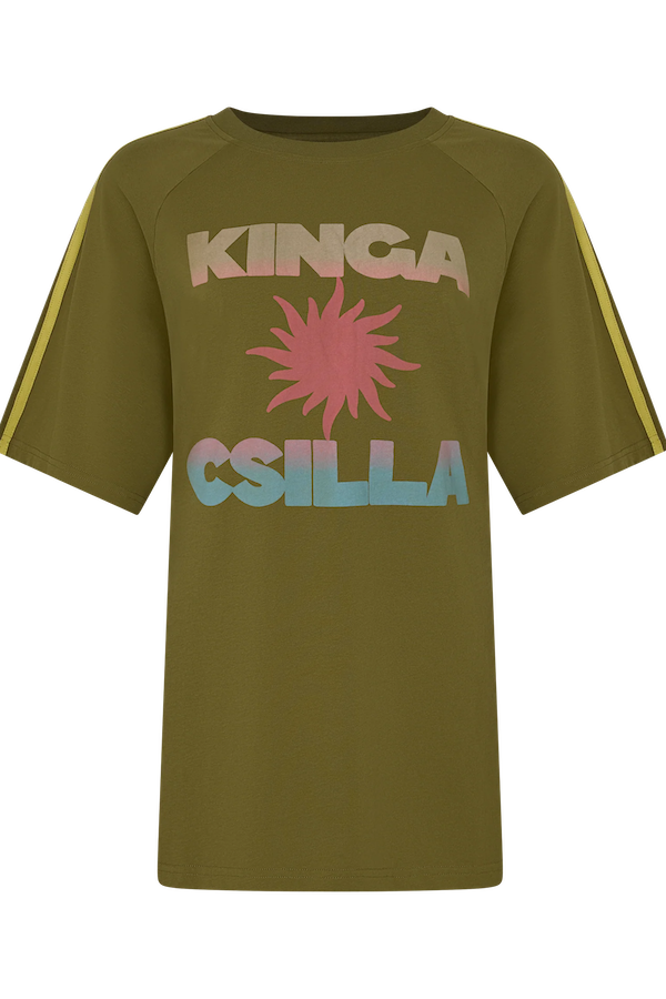 OLIVE SUNSET TEE