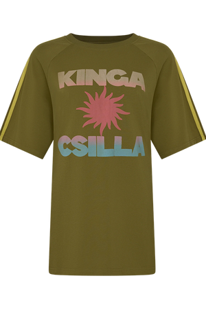 OLIVE SUNSET TEE