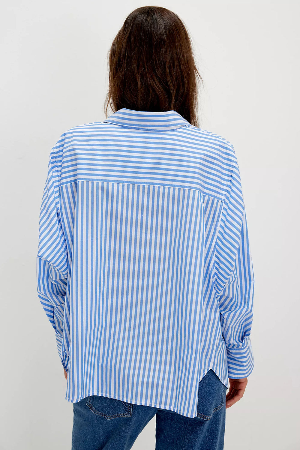 SABINE TAILORED STRIPE SHIRT