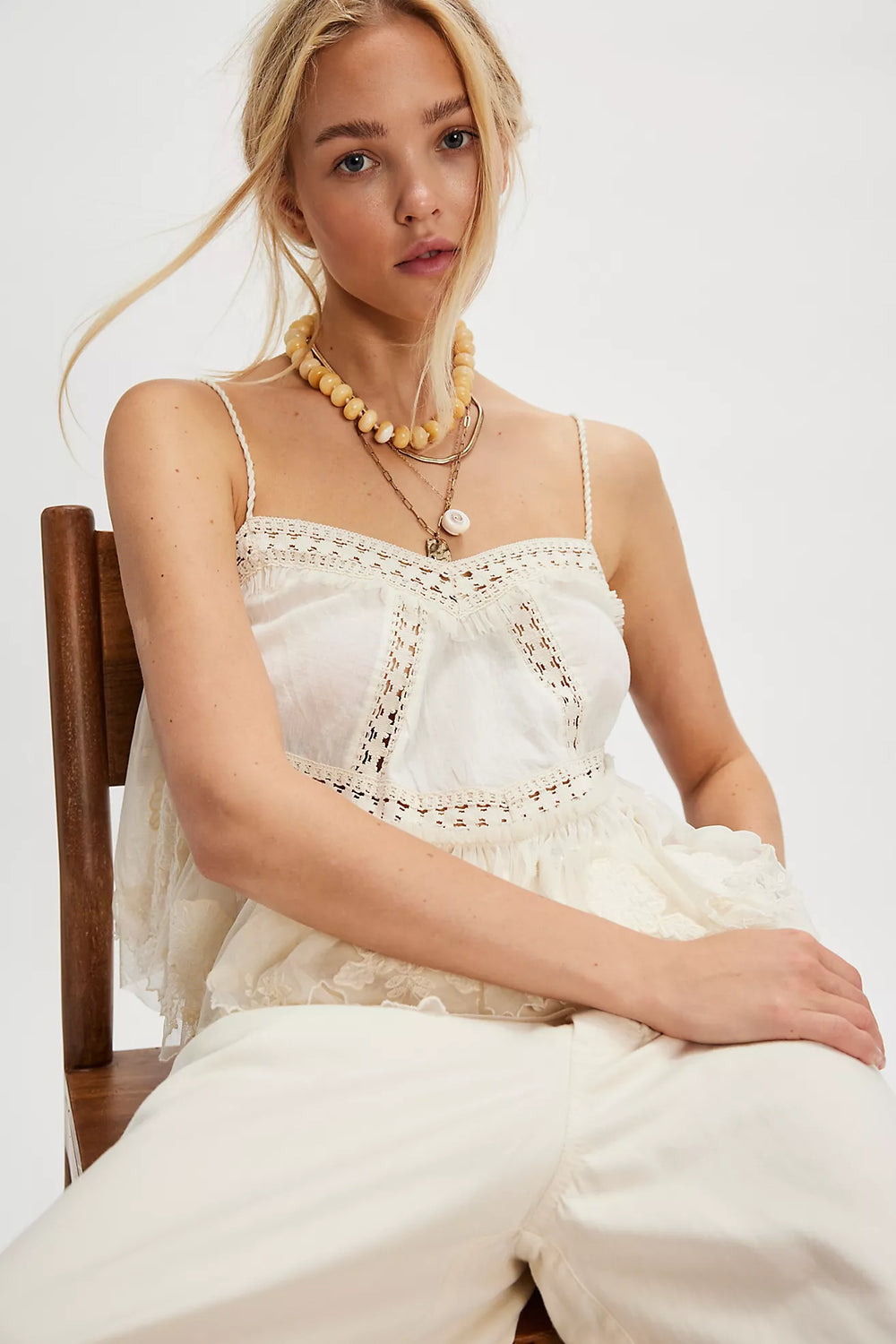 SWEET ESCAPE CAMI - IVORY