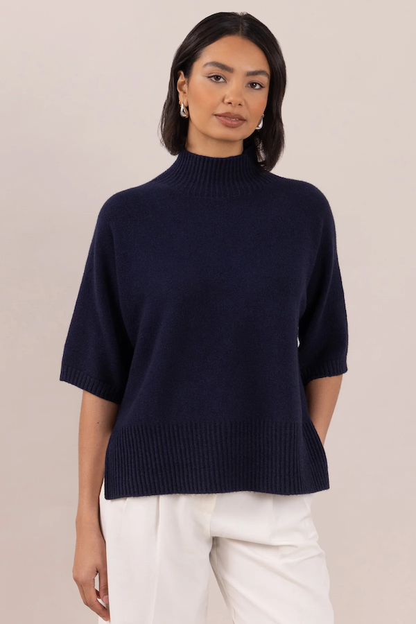 ANNIE SWEATER - DEEP BLUE