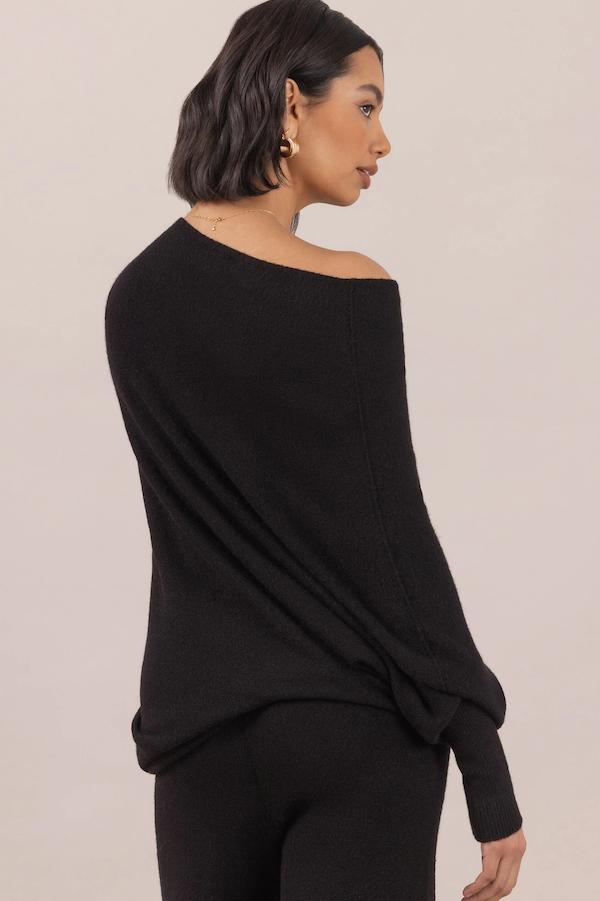 NATALIE SWEATER - BLACK