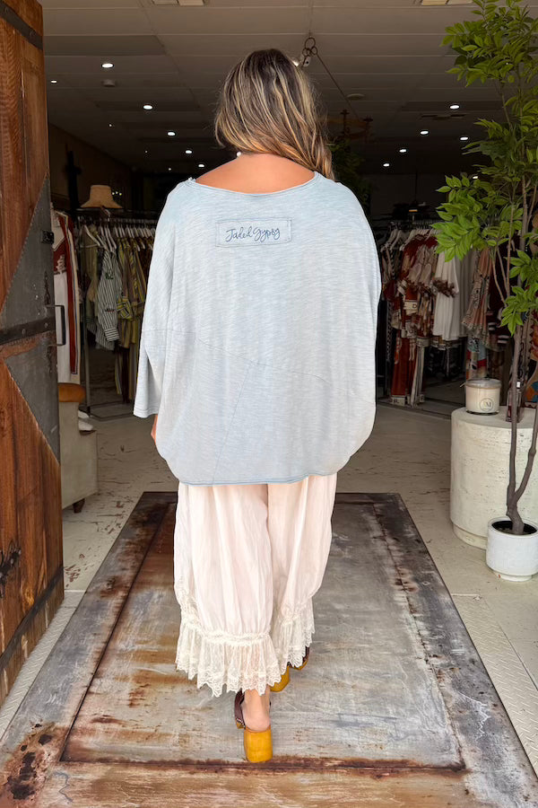 BE FREE TOP - VINTAGE SKY