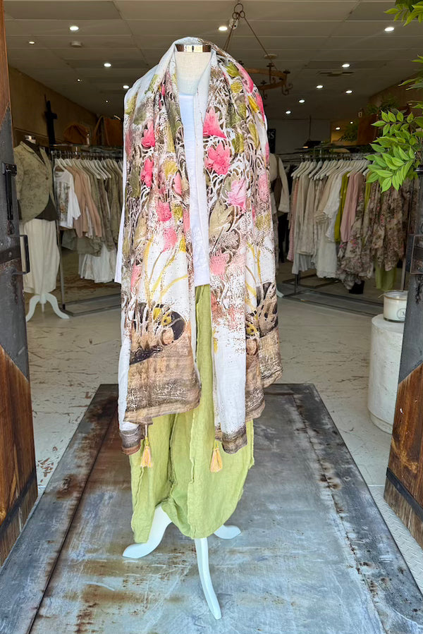 TASSEL SHAWL - BOUQUET