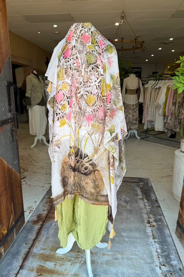 TASSEL SHAWL - BOUQUET