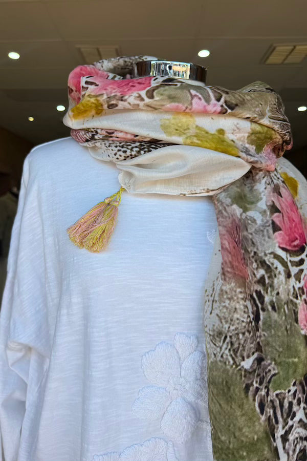 TASSEL SHAWL - BOUQUET