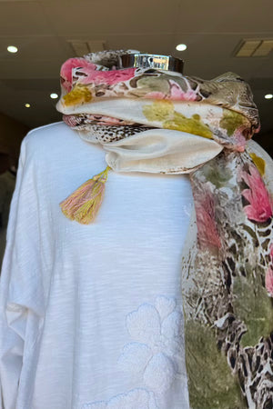 TASSEL SHAWL - BOUQUET