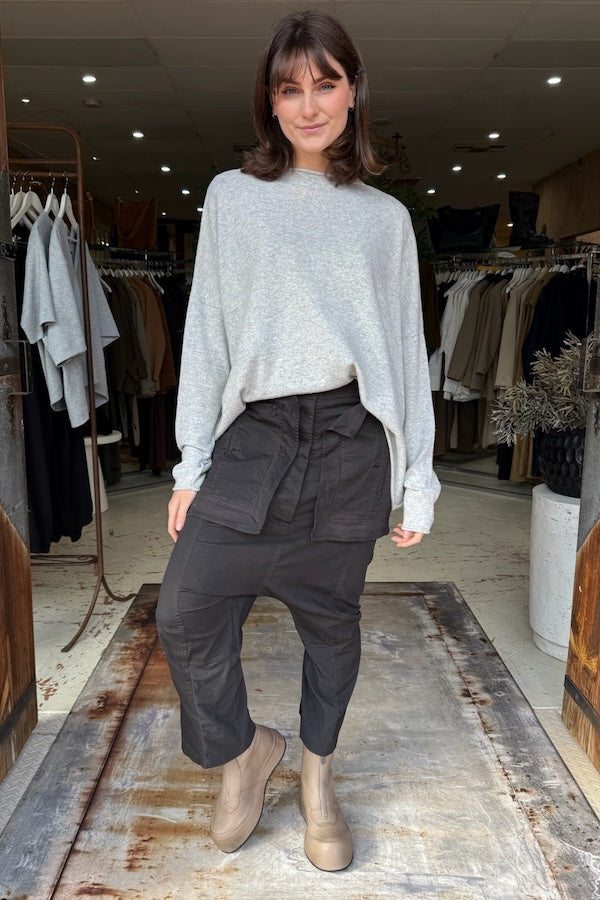 DIP PANT - BLACK