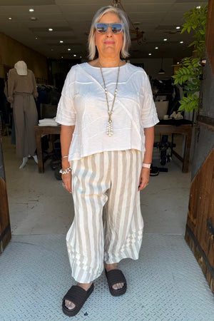 CROP T-SHIRT SHORT SLEEVE - CACTUS