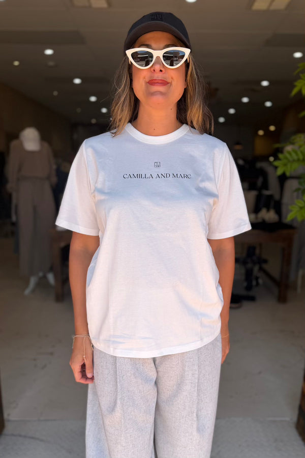 GRAYSON TEE SOFT WHITE