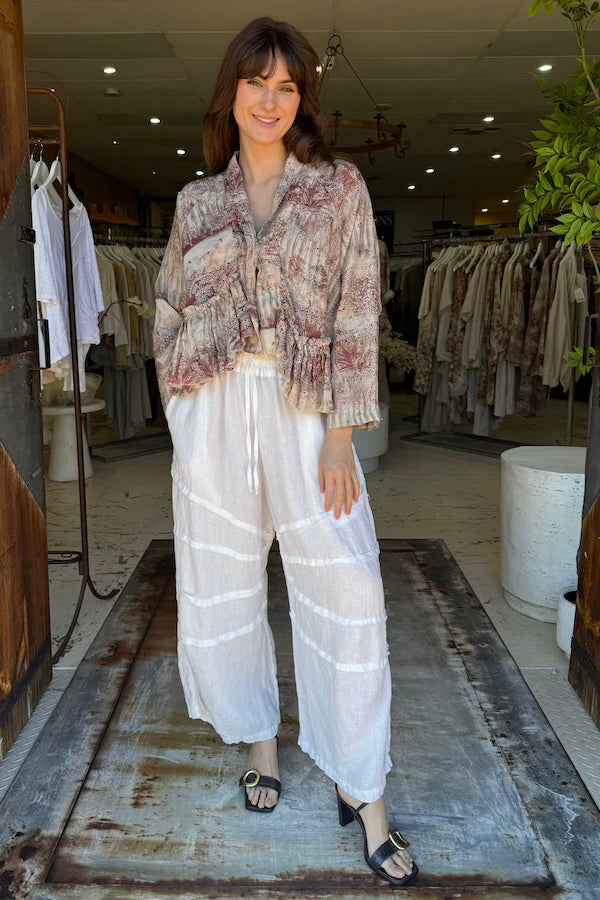 CROP COSMO JACKET - ENCAHTED FOREST
