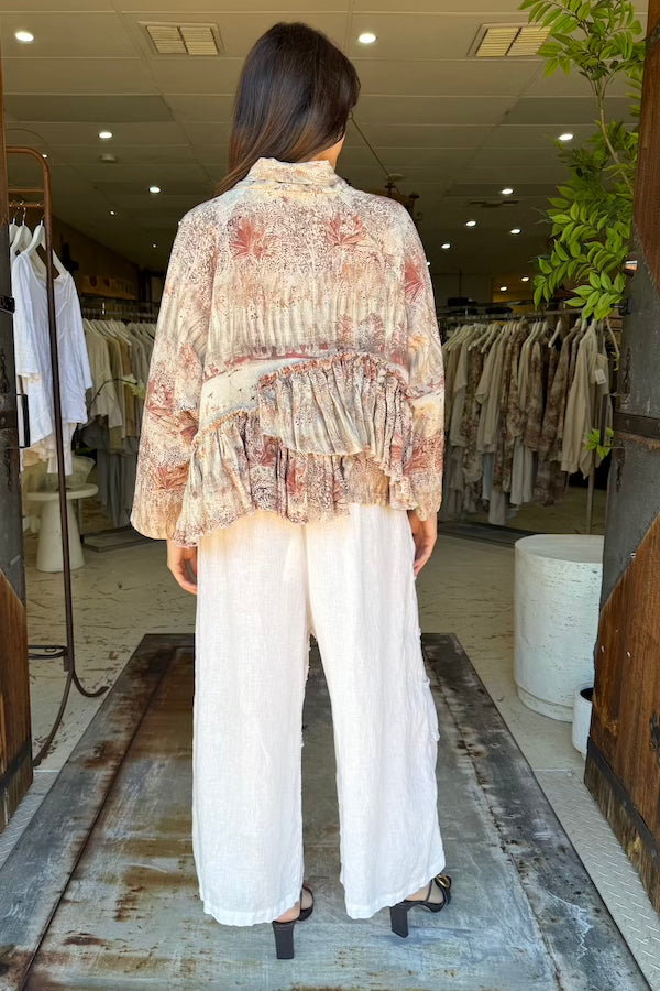 CROP COSMO JACKET - ENCAHTED FOREST