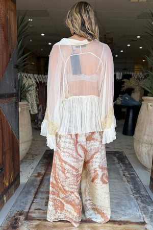 DECCALA BLOUSE - IVORY