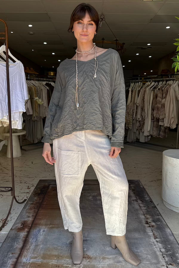 MANSHANF SHIRT -KHAKI
